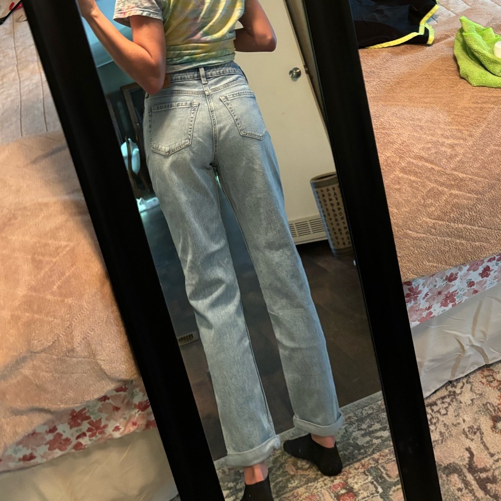 Hollister mom jeans